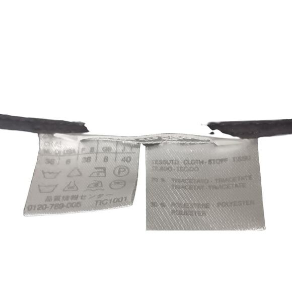 Max Mara Women’s Black Pleated Wide Leg Trousers Pants IT 40 US 6 - Picture 14 of 15